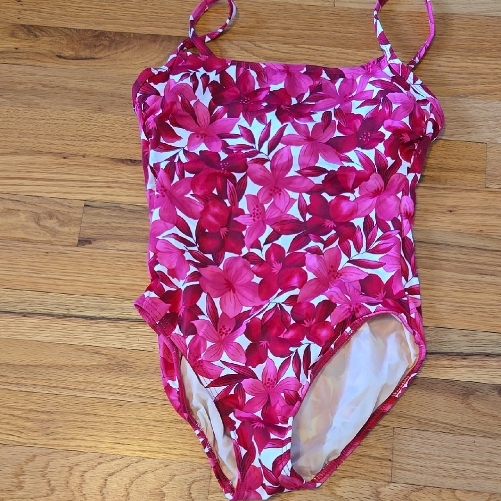 Floral Pink Women's Swimwear